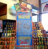 Amy's Soup Display