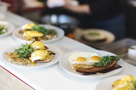 Benedicts and Potatoes and Eggs