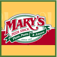 Mary's Pizza Shack logo