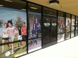 Live it up Wellness - Window Graphics