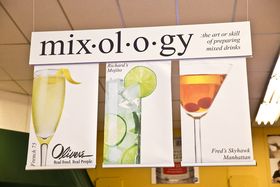 Oliver's Mixology Sign